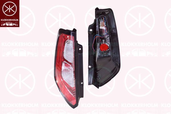 Kombinuotas galinis žibintas KLOKKERHOLM 20190713