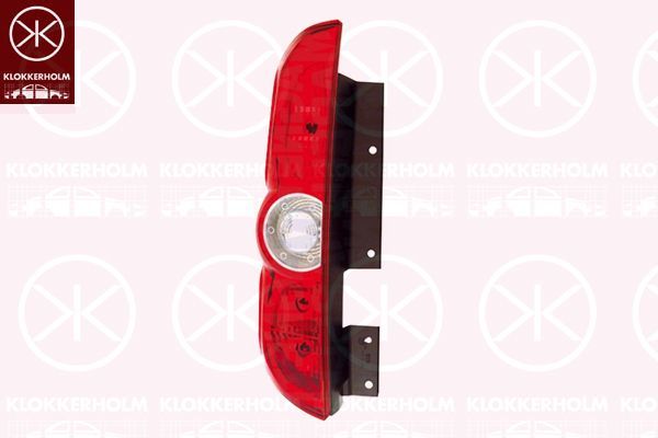 Kombinuotas galinis žibintas KLOKKERHOLM 20430701A1