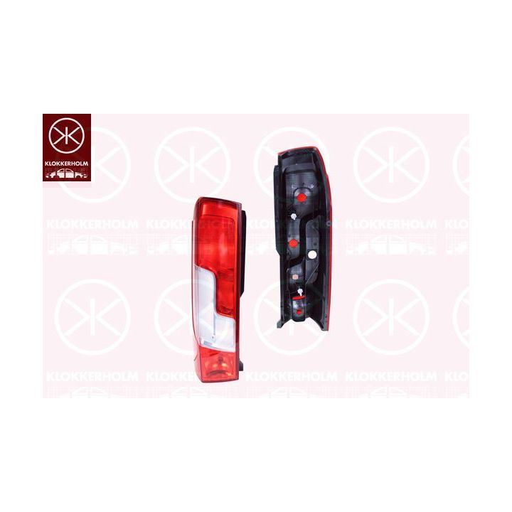 Kombinuotas galinis žibintas KLOKKERHOLM 20970705