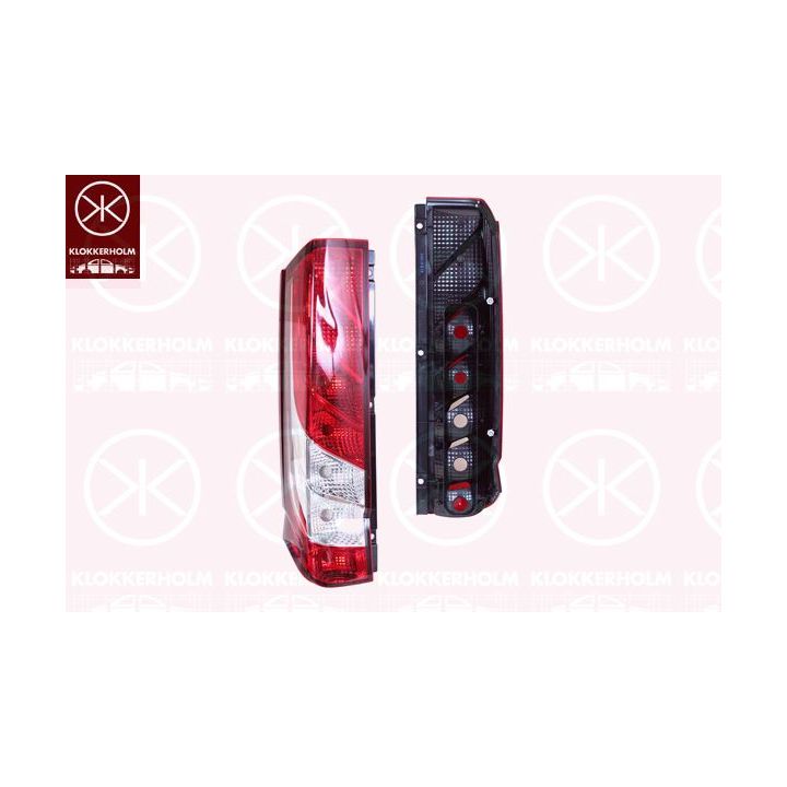Kombinuotas galinis žibintas KLOKKERHOLM 30820714