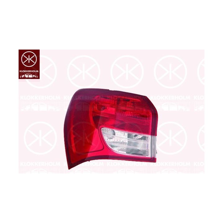 Kombinuotas galinis žibintas KLOKKERHOLM 31310711