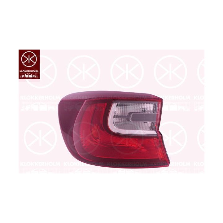 Kombinuotas galinis žibintas KLOKKERHOLM 32620711
