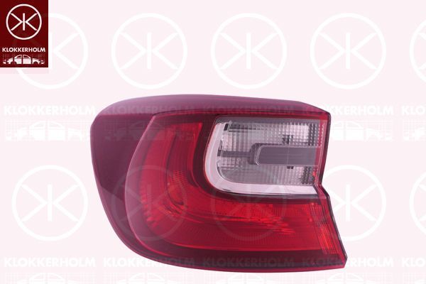 Kombinuotas galinis žibintas KLOKKERHOLM 32620712
