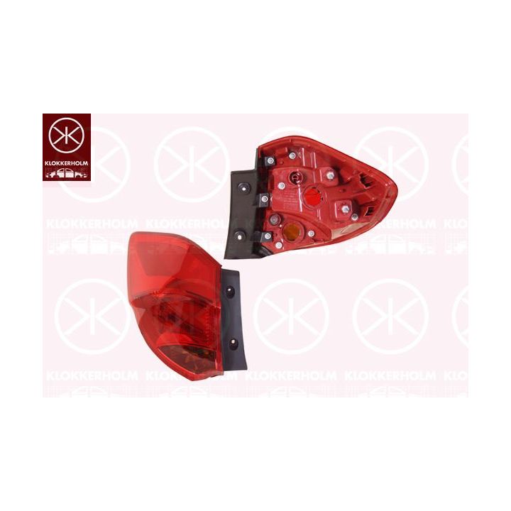 Kombinuotas galinis žibintas KLOKKERHOLM 32680713