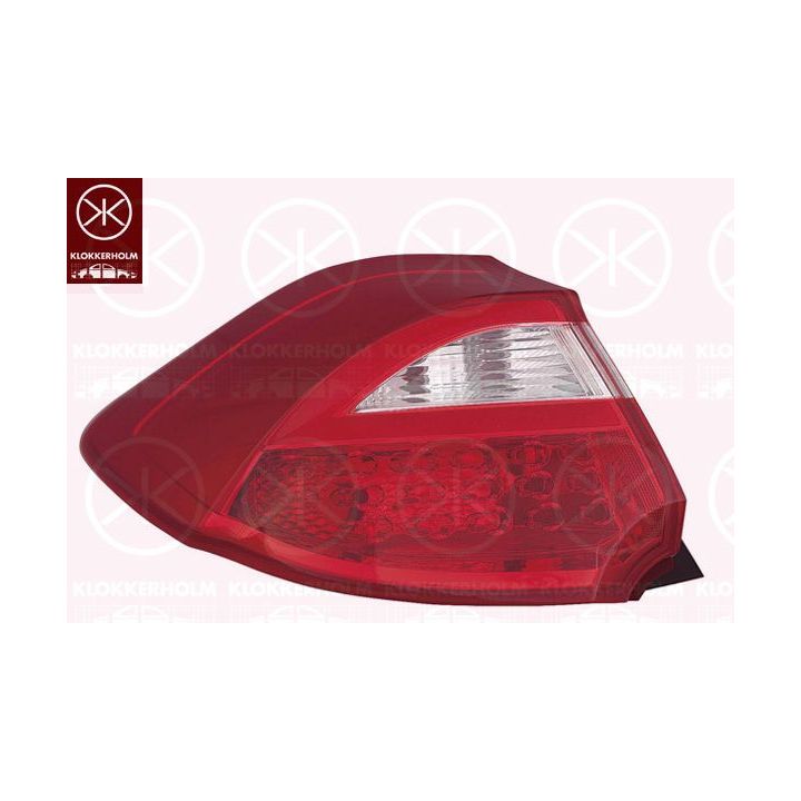 Kombinuotas galinis žibintas KLOKKERHOLM 32680722