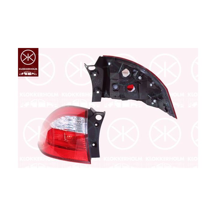 Kombinuotas galinis žibintas KLOKKERHOLM 32790711
