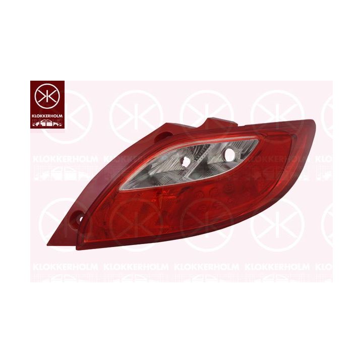 Kombinuotas galinis žibintas KLOKKERHOLM 34210702