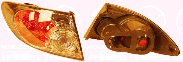 Kombinuotas galinis žibintas KLOKKERHOLM 34510715