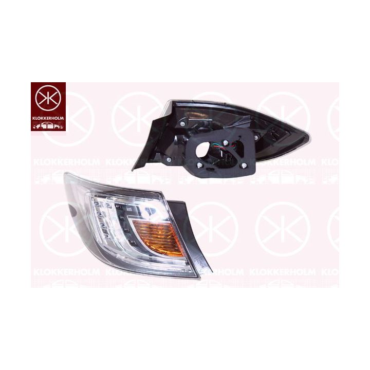 Kombinuotas galinis žibintas KLOKKERHOLM 34520713