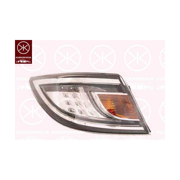 Kombinuotas galinis žibintas KLOKKERHOLM 34520717