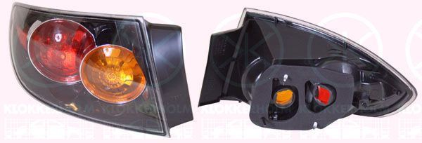 Kombinuotas galinis žibintas KLOKKERHOLM 34760715