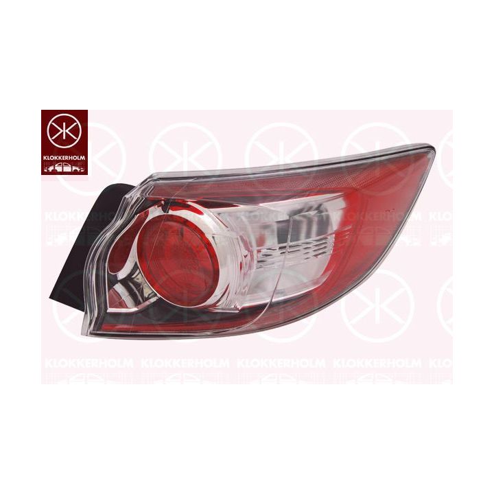 Kombinuotas galinis žibintas KLOKKERHOLM 34770716