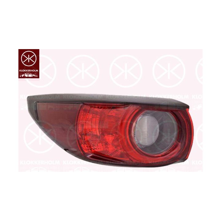 Kombinuotas galinis žibintas KLOKKERHOLM 34810712