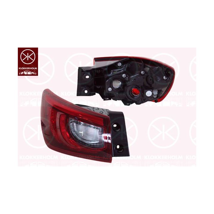 Kombinuotas galinis žibintas KLOKKERHOLM 34830712