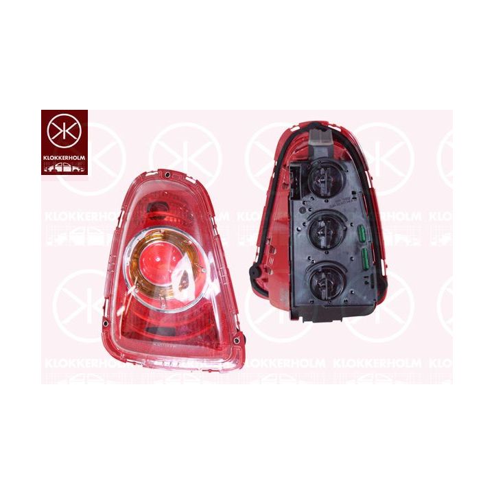 Kombinuotas galinis žibintas KLOKKERHOLM 40010705A1