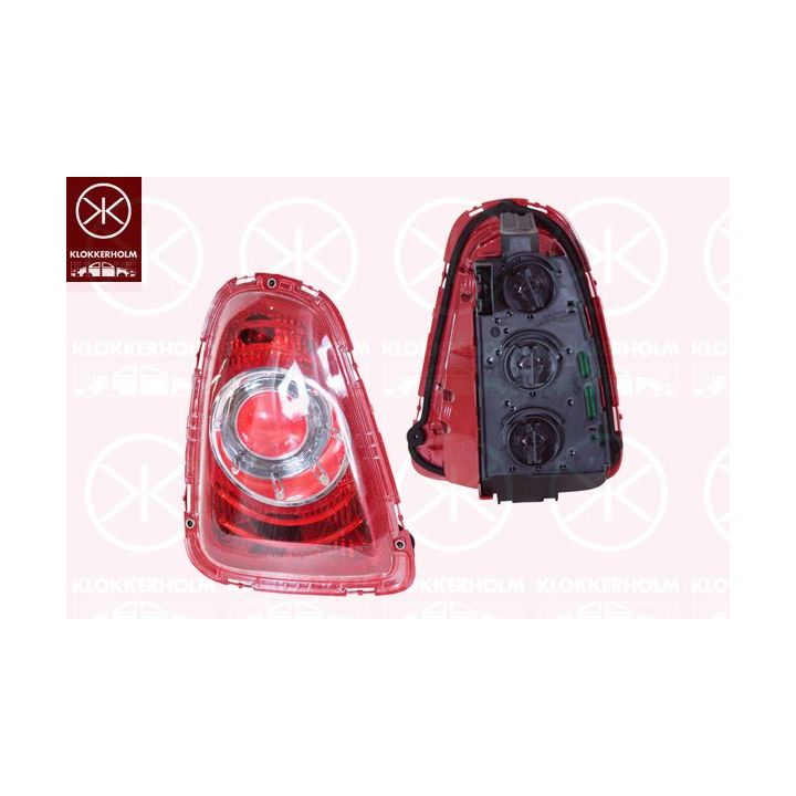 Kombinuotas galinis žibintas KLOKKERHOLM 40010707A1