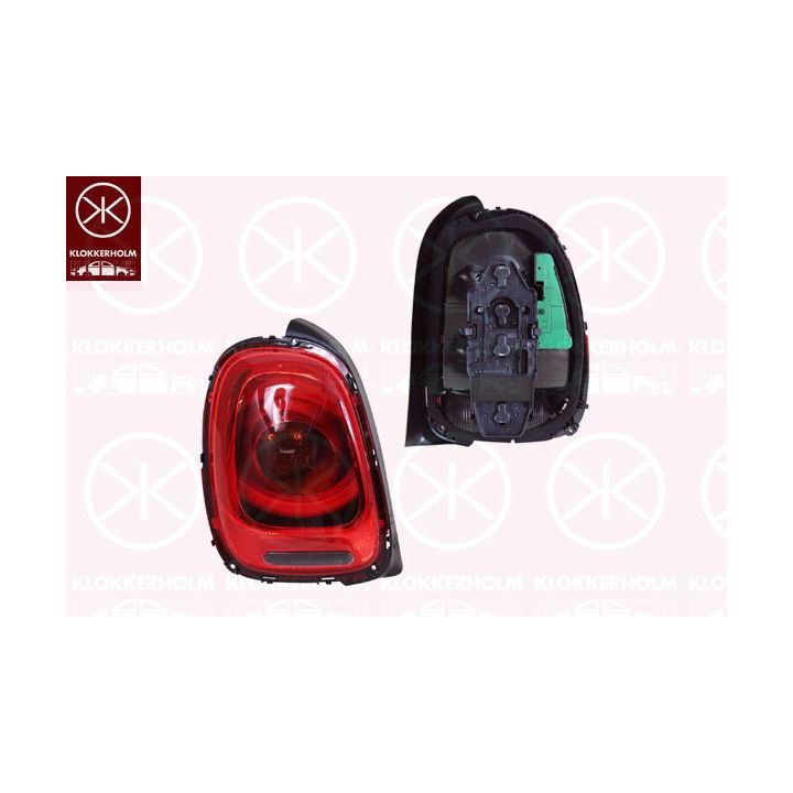Kombinuotas galinis žibintas KLOKKERHOLM 40020704A1