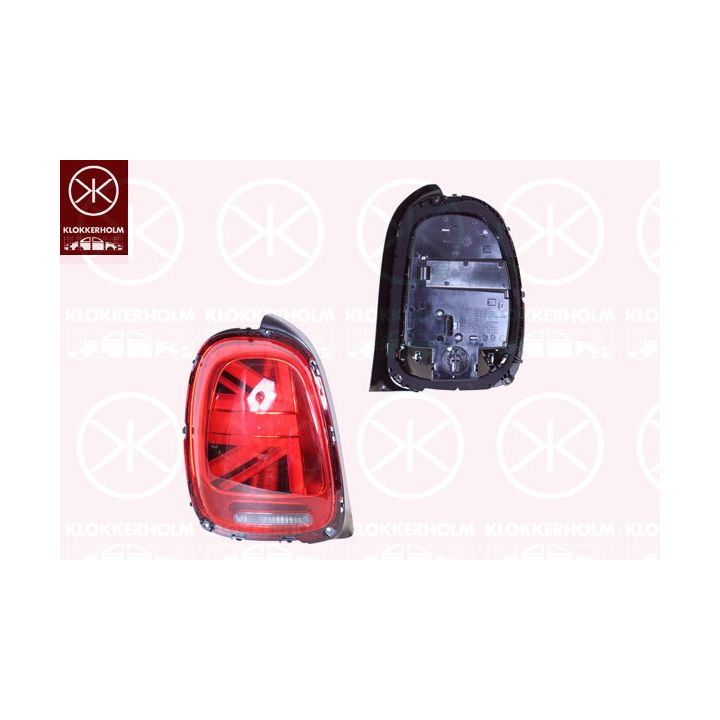 Kombinuotas galinis žibintas KLOKKERHOLM 40020706A1