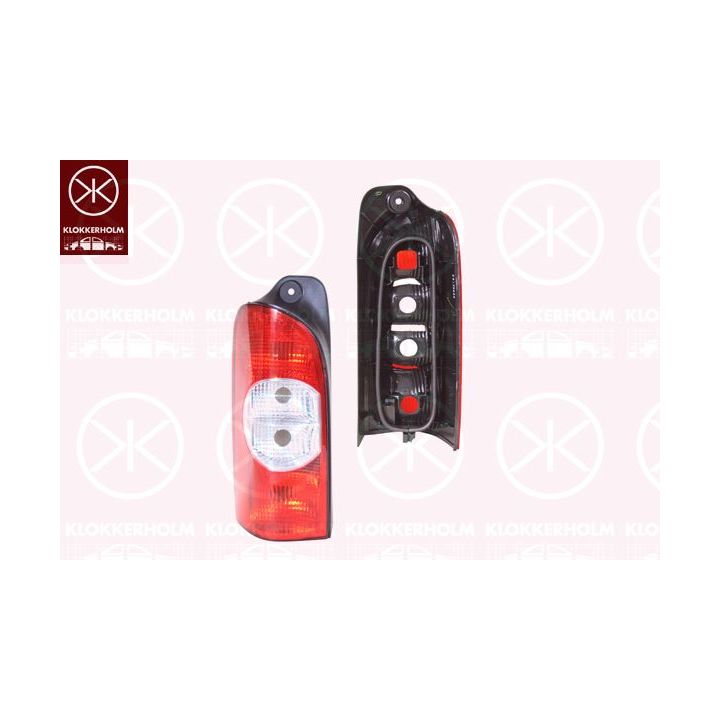 Kombinuotas galinis žibintas KLOKKERHOLM 50880714