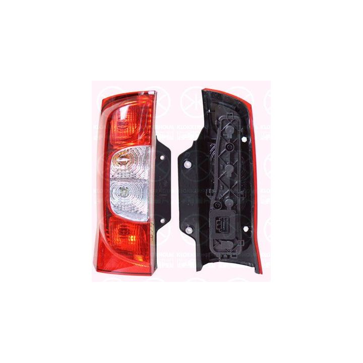 Kombinuotas galinis žibintas KLOKKERHOLM 55530701A1