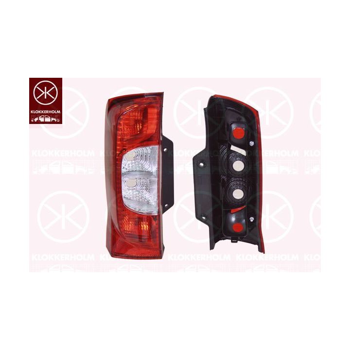 Kombinuotas galinis žibintas KLOKKERHOLM 55530703