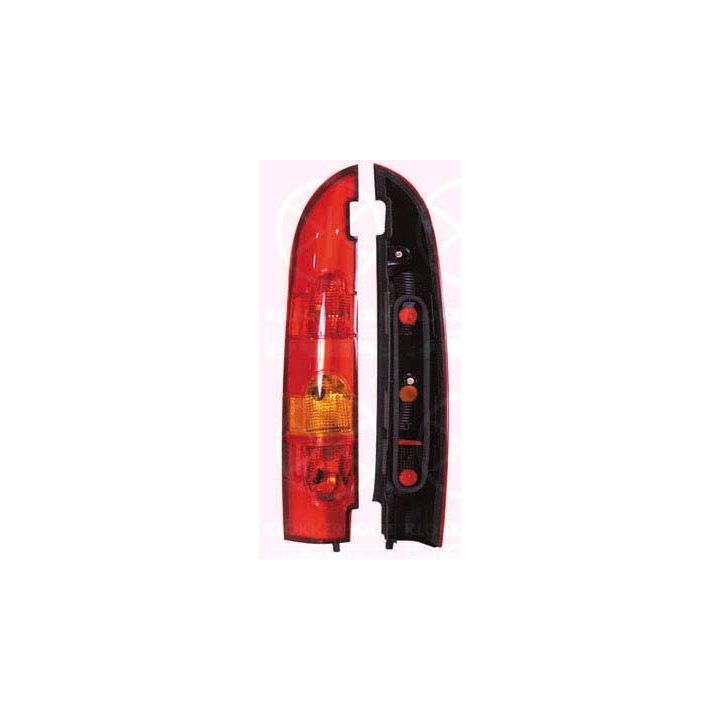 Kombinuotas galinis žibintas KLOKKERHOLM 60100718A1