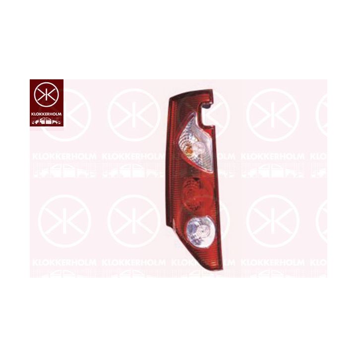 Kombinuotas galinis žibintas KLOKKERHOLM 60110702A1
