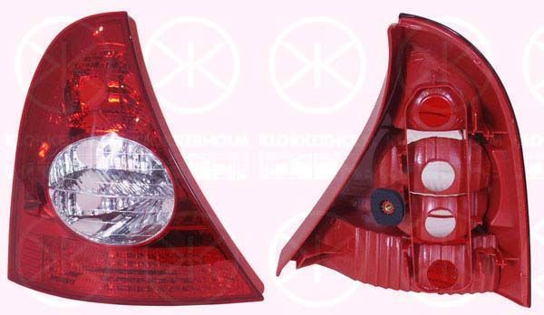 Kombinuotas galinis žibintas KLOKKERHOLM 60320714