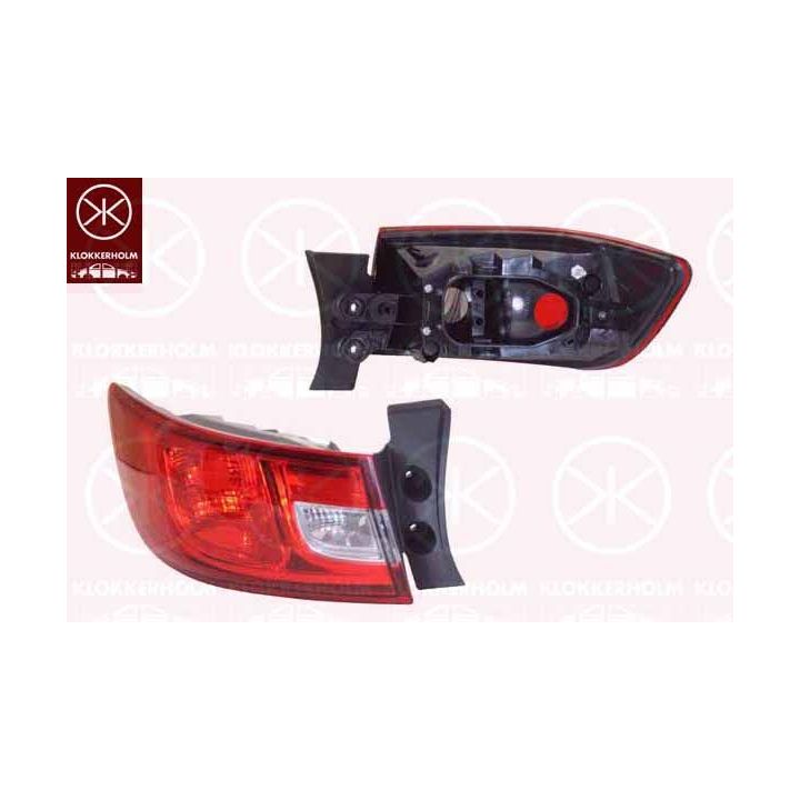 Kombinuotas galinis žibintas KLOKKERHOLM 60340701A1