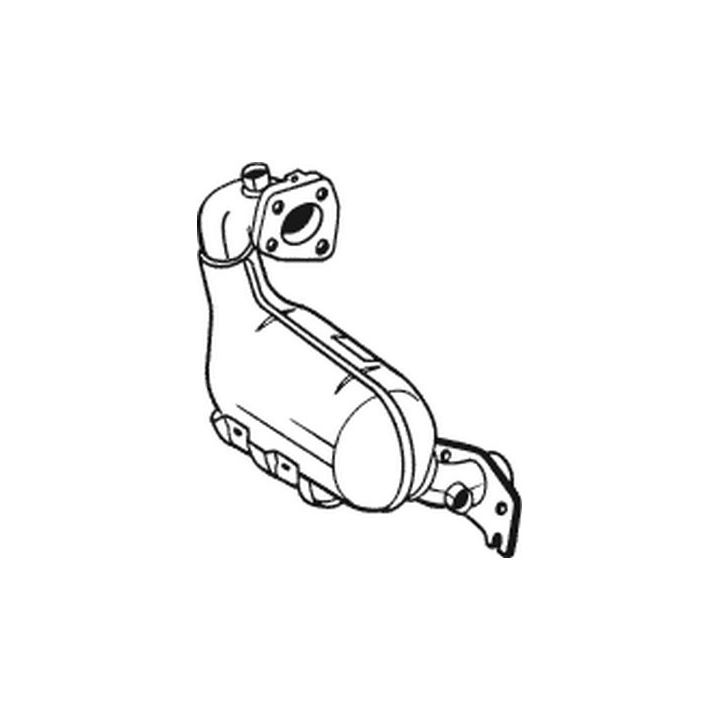 Katalizatoriaus keitiklis KLOKKERHOLM 090-623