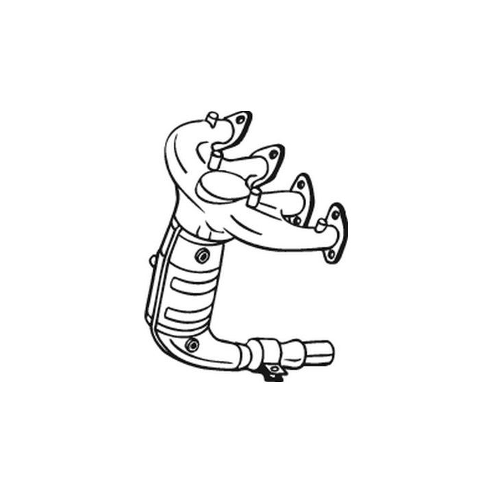 Katalizatoriaus keitiklis KLOKKERHOLM 090-810