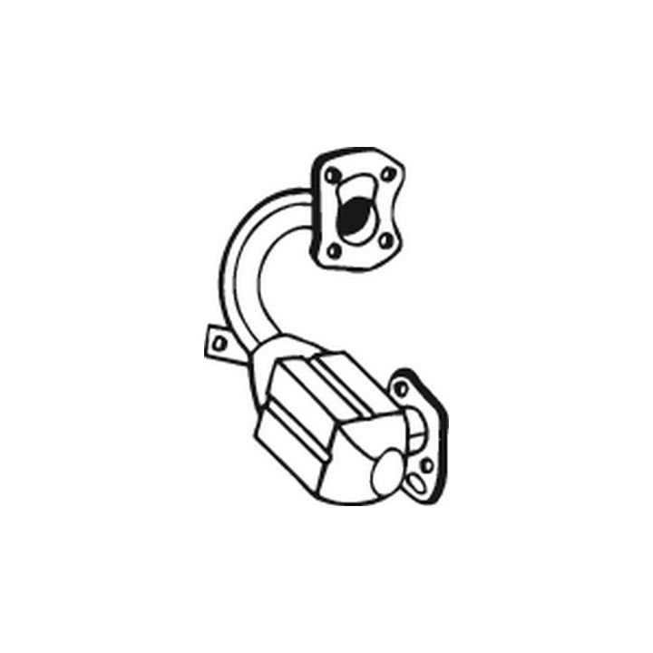 Katalizatoriaus keitiklis KLOKKERHOLM 099-483