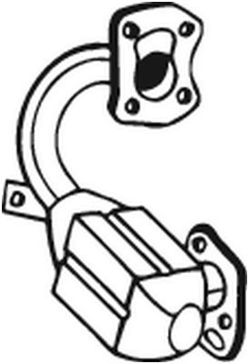 Katalizatoriaus keitiklis KLOKKERHOLM 099-483