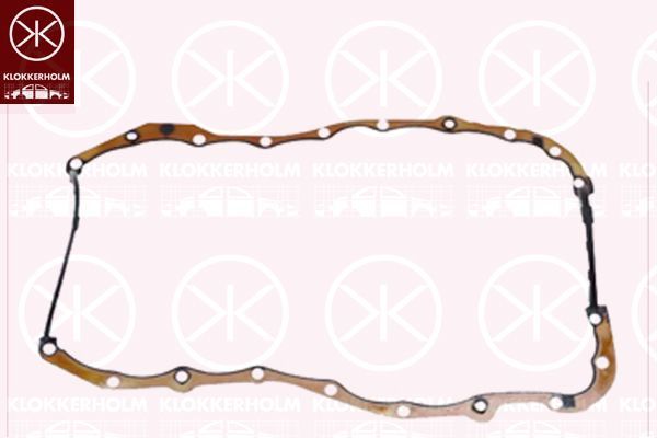 Tarpiklis, alyvos karteris KLOKKERHOLM 6041485