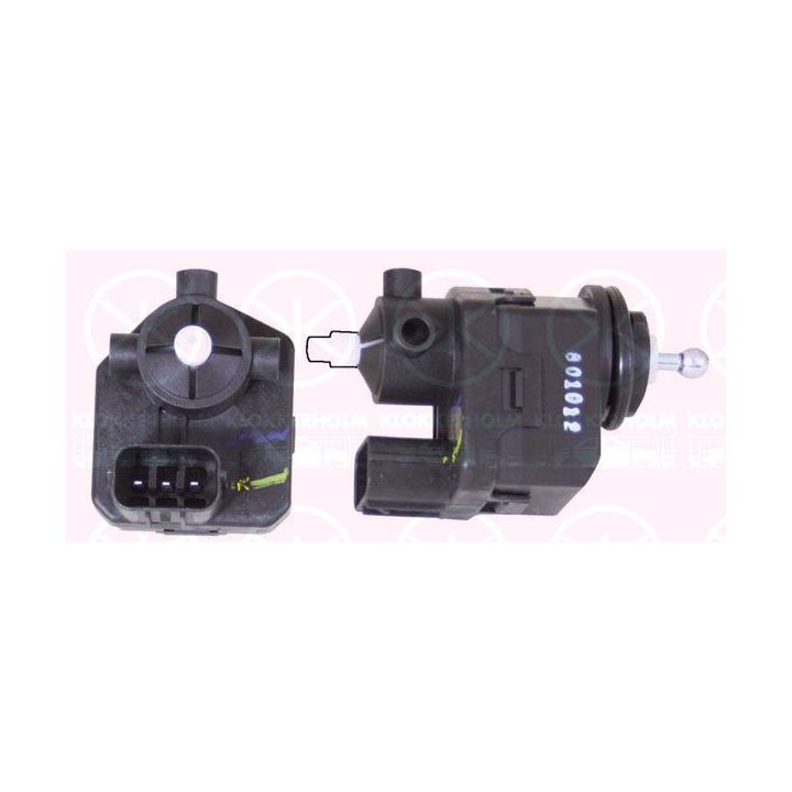 Vykdomasis elementas, žibintų diapazono reguliavimas KLOKKERHOLM 29260060