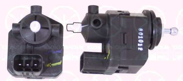 Vykdomasis elementas, žibintų diapazono reguliavimas KLOKKERHOLM 29260060