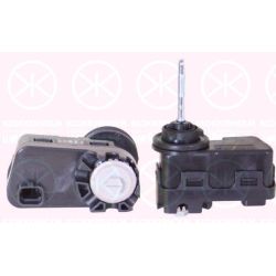 Vykdomasis elementas, žibintų diapazono reguliavimas KLOKKERHOLM 31350060