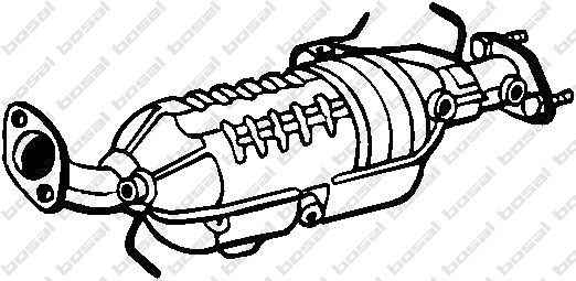 Suodžių / kietųjų dalelių filtras, išmetimo sistema KLOKKERHOLM 097-138