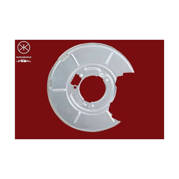 Apsauginis skydas, stabdžių diskas KLOKKERHOLM 0060877