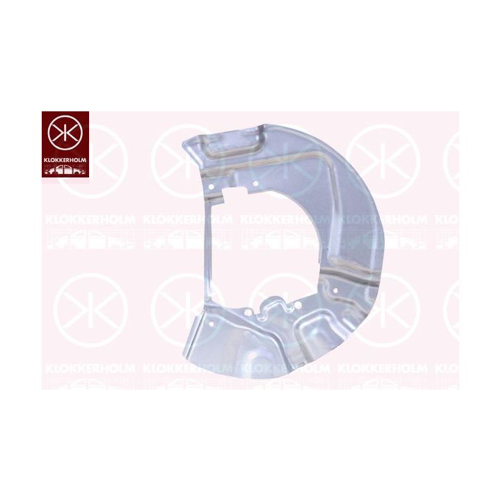 Apsauginis skydas, stabdžių diskas KLOKKERHOLM 0066378
