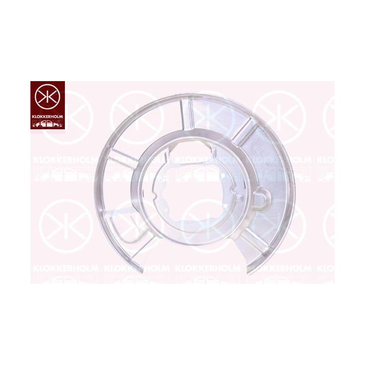 Apsauginis skydas, stabdžių diskas KLOKKERHOLM 0066875