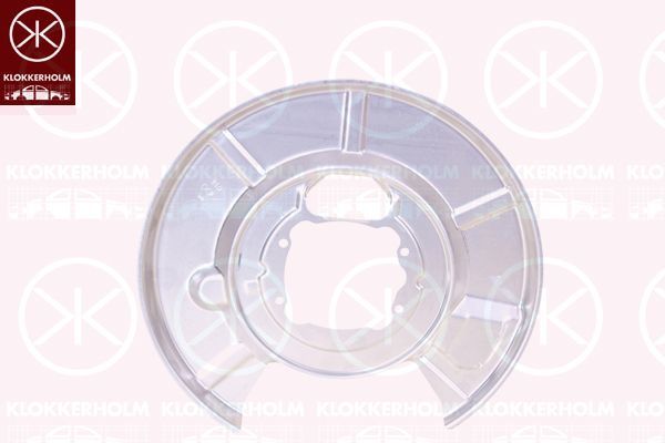 Apsauginis skydas, stabdžių diskas KLOKKERHOLM 0066876