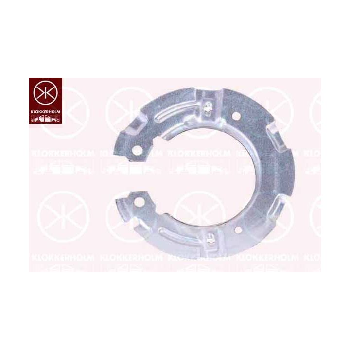 Apsauginis skydas, stabdžių diskas KLOKKERHOLM 0085870