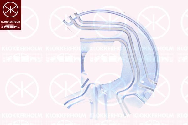 Apsauginis skydas, stabdžių diskas KLOKKERHOLM 0093377