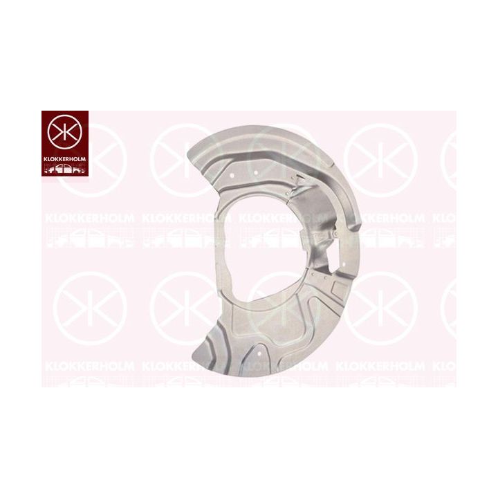 Apsauginis skydas, stabdžių diskas KLOKKERHOLM 0097377