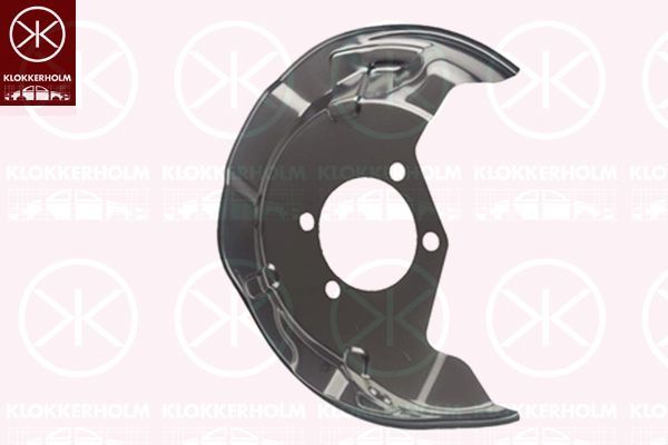 Apsauginis skydas, stabdžių diskas KLOKKERHOLM 1681877