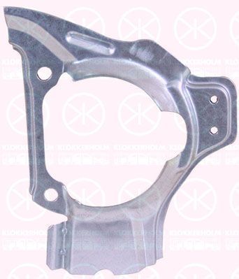 Apsauginis skydas, stabdžių diskas KLOKKERHOLM 2022377