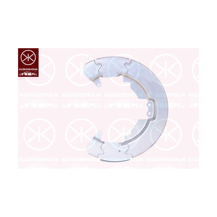 Apsauginis skydas, stabdžių diskas KLOKKERHOLM 2533379