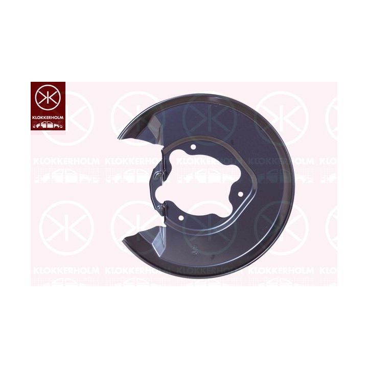 Apsauginis skydas, stabdžių diskas KLOKKERHOLM 2926877