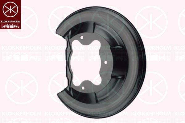 Apsauginis skydas, stabdžių diskas KLOKKERHOLM 2941870